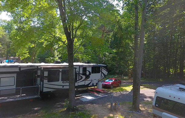 50 Amp W/E/S campsite